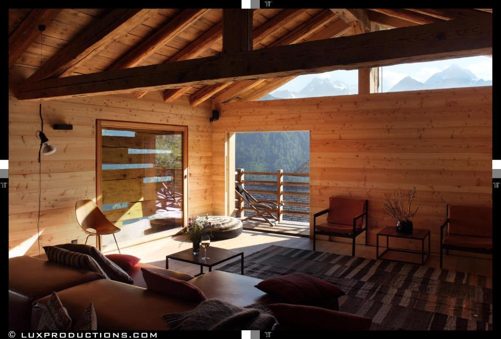 Hotel Montagne Alternative Orsières Zewnętrze zdjęcie